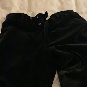 Gucci black velvet pants 34-50 unfinished